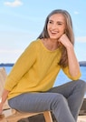 Pullover aus Baumwolle mit 3/4-Ärmeln thumbnail 7