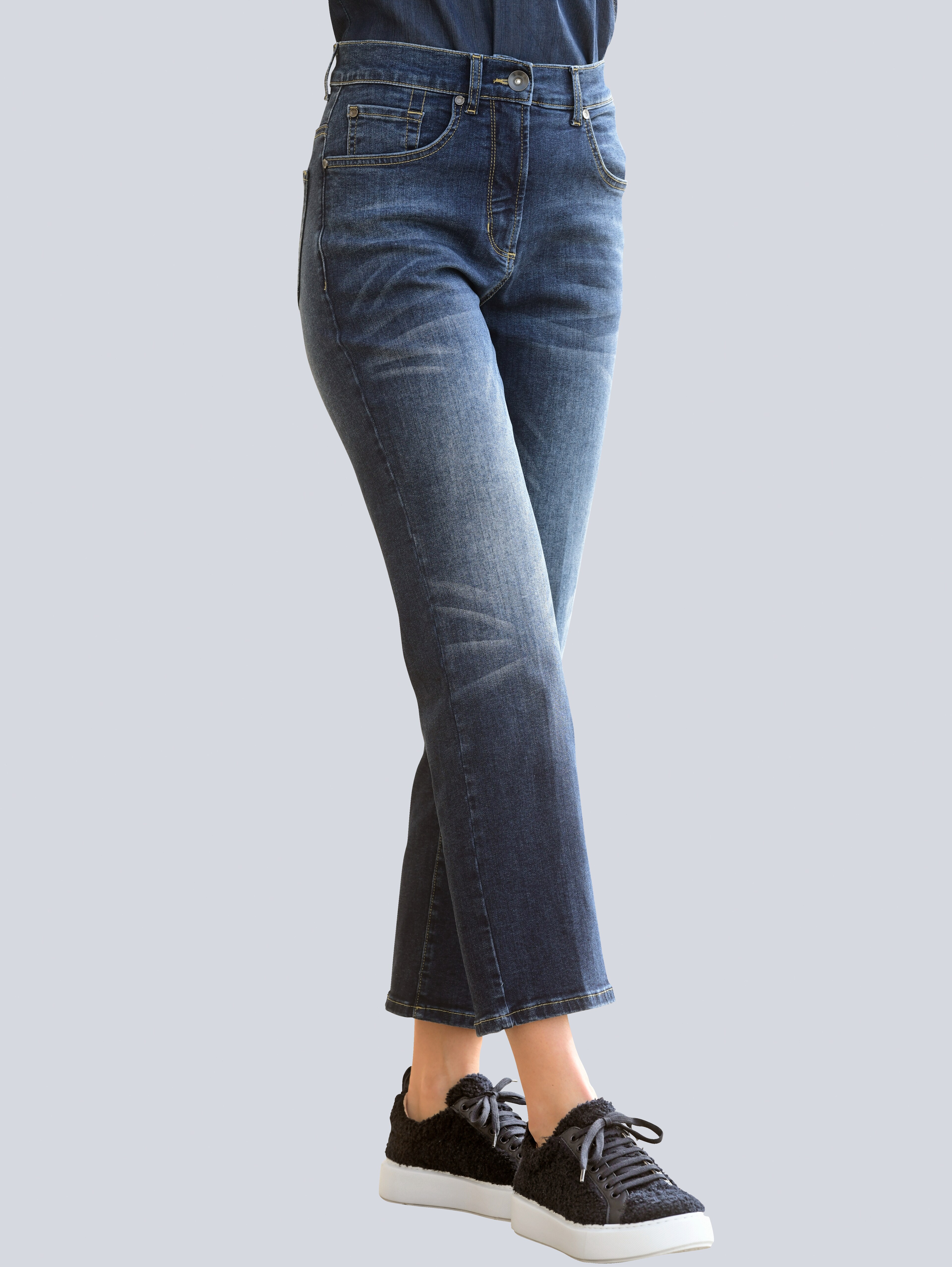 Jeans in dezenter Waschung