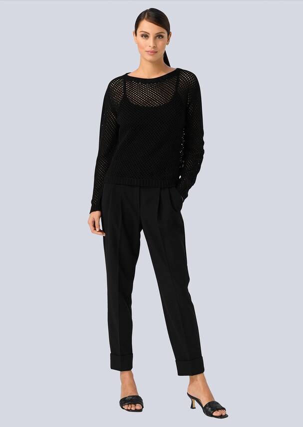 Pullover mit Rundhals 4