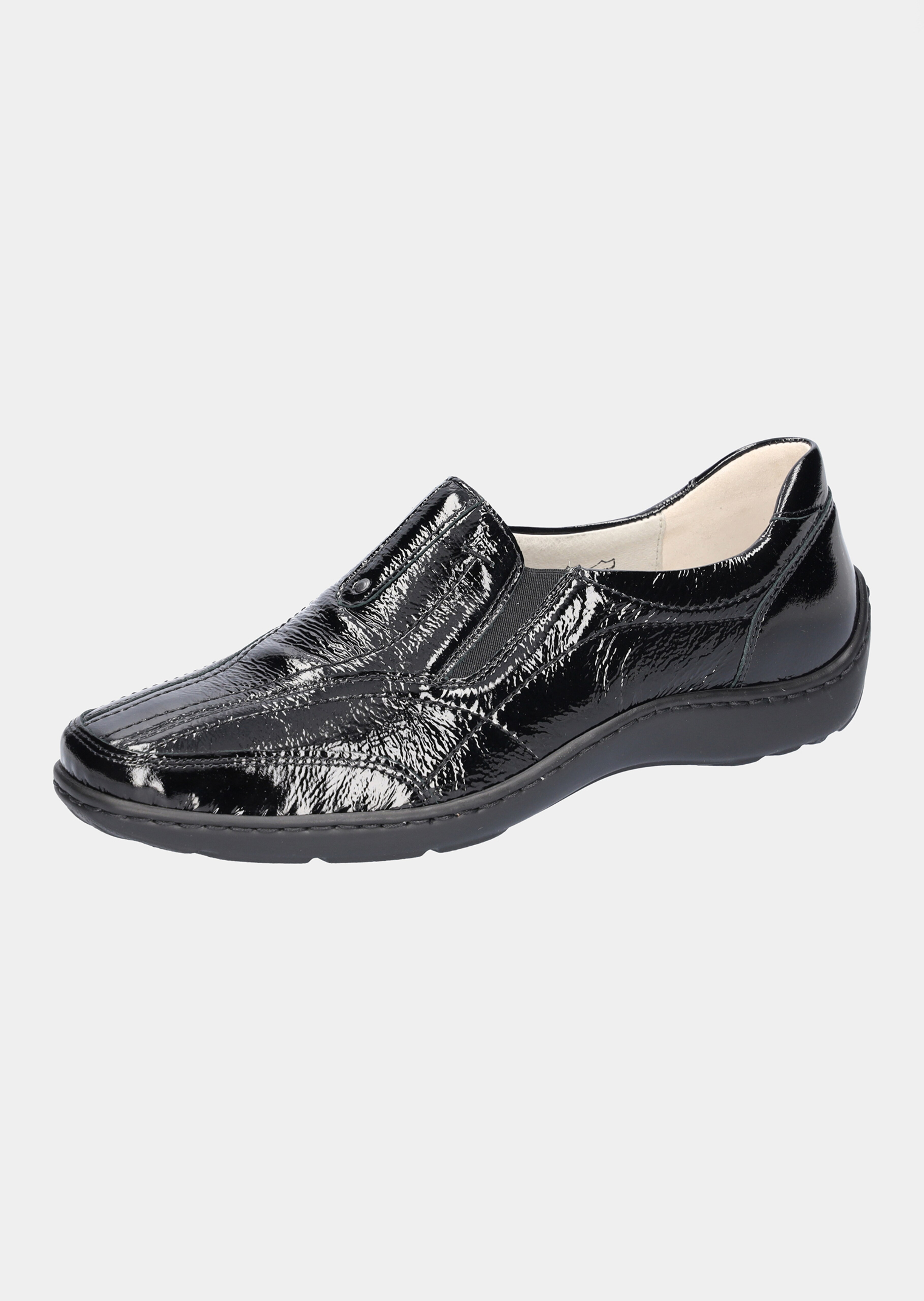 Élégants mocassins en cuir souple