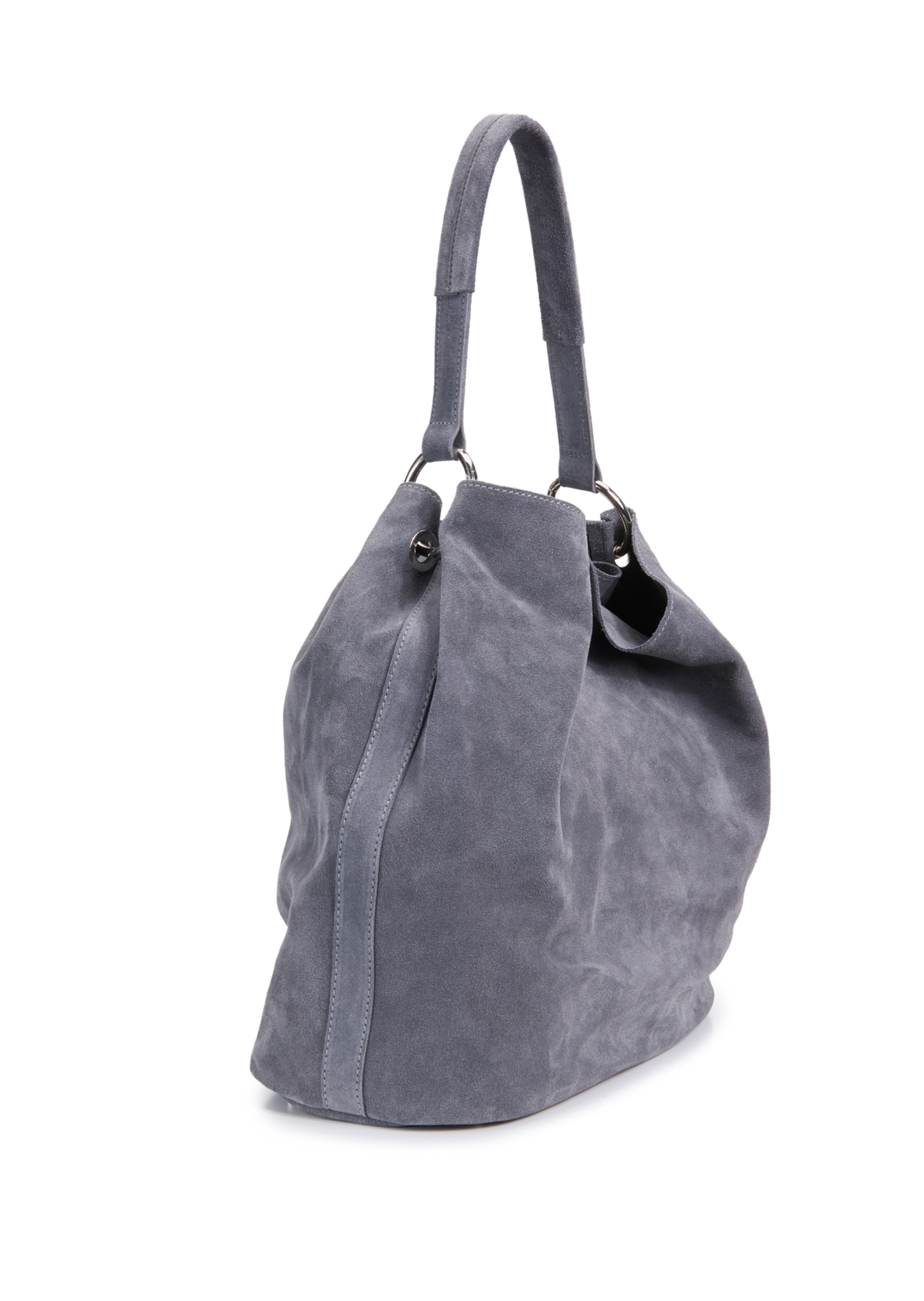 Ledertasche in Beutelform