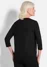 Stretchbequemes Blusenshirt mit schimmerndem Druck thumbnail 3