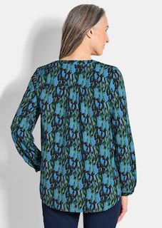 Gedessineerde blouse thumbnail 3