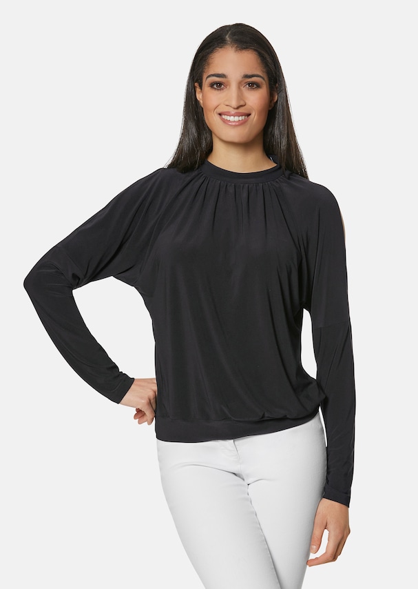 Bluse mit Cut-Outs