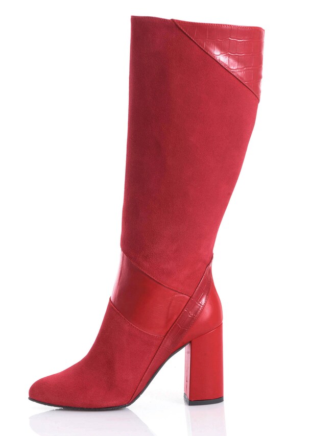 Stiefel in herausstechender Farbe 6