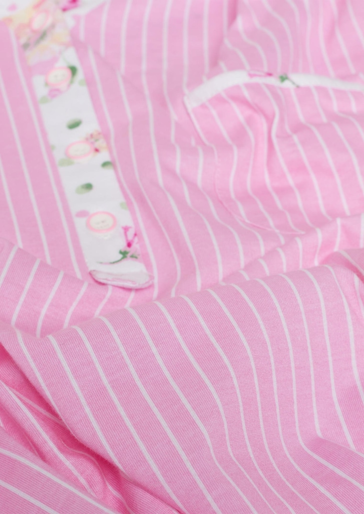 Halbarm-Pyjama mit Knopfleiste 3