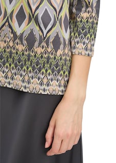 Paisley-Shirt aus Baumwolle und Modal thumbnail 5