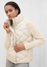 Steppjacke mit Strickärmeln und Stehkragen thumbnail 7