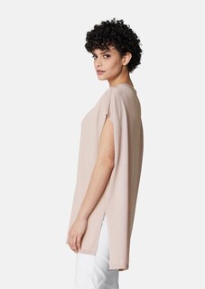Sleeveless fine knit jumper made from pure new wool thumbnail 4