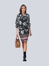Kleid mit floralem Dessin thumbnail 4