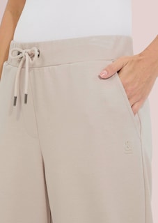 Pantalon de loisirs en tissu double face lisse thumbnail 3