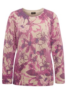 Pull à imprimé floral thumbnail 2