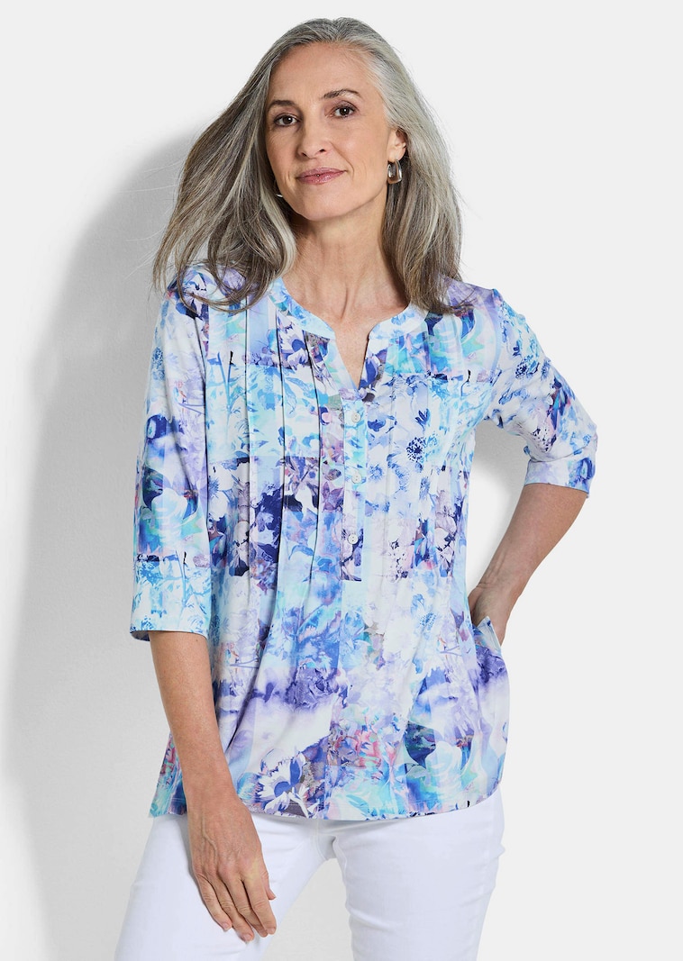 Tunika aus weichem Viskose-Jersey