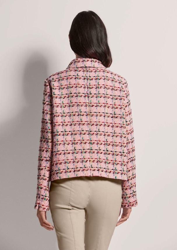 Kurzer Blazer mit Struktur 2