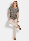 Viskose-Bluse mit Orient-Print thumbnail 2