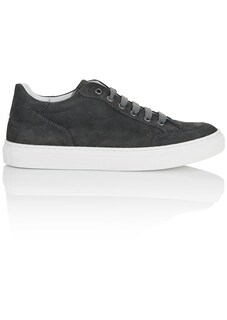 Schnürsneaker aus softem Veloursleder thumbnail 4