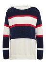 Softweicher Ringelpullover mit Knopfdetails thumbnail 3