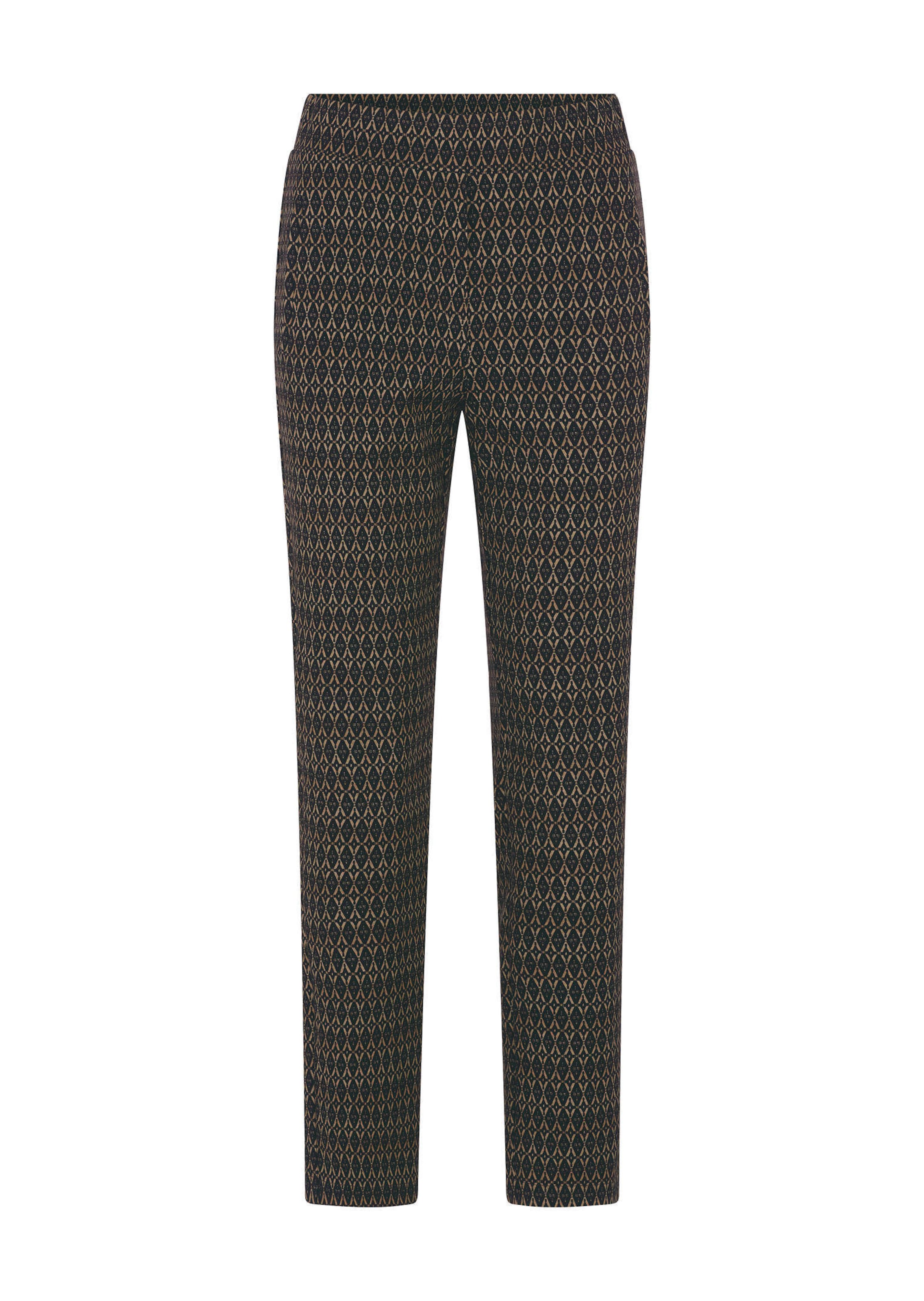 Pantalon CARLA à taille élastique avec imprimé graphique minimaliste