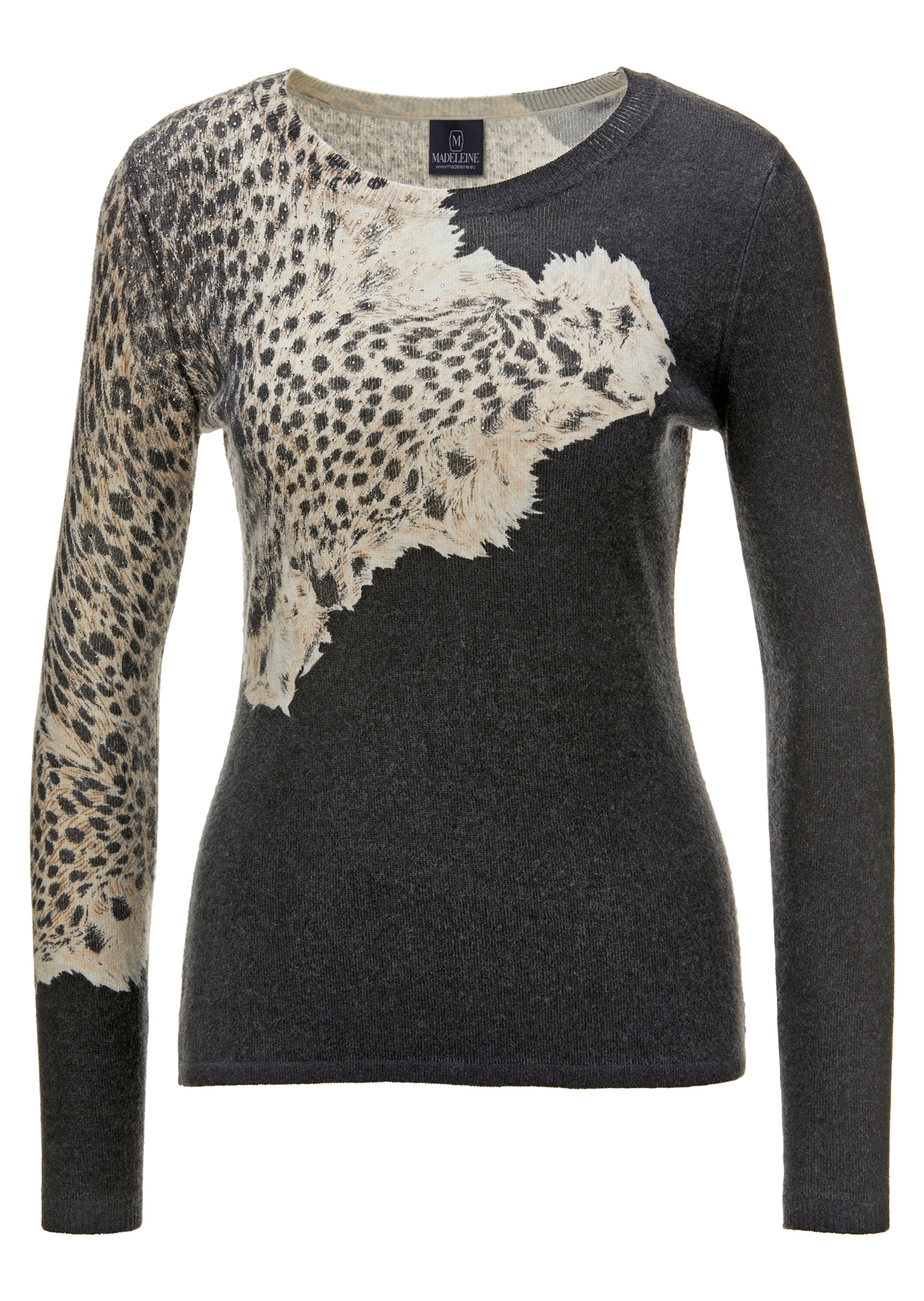 Pullover mit Animalmuster
