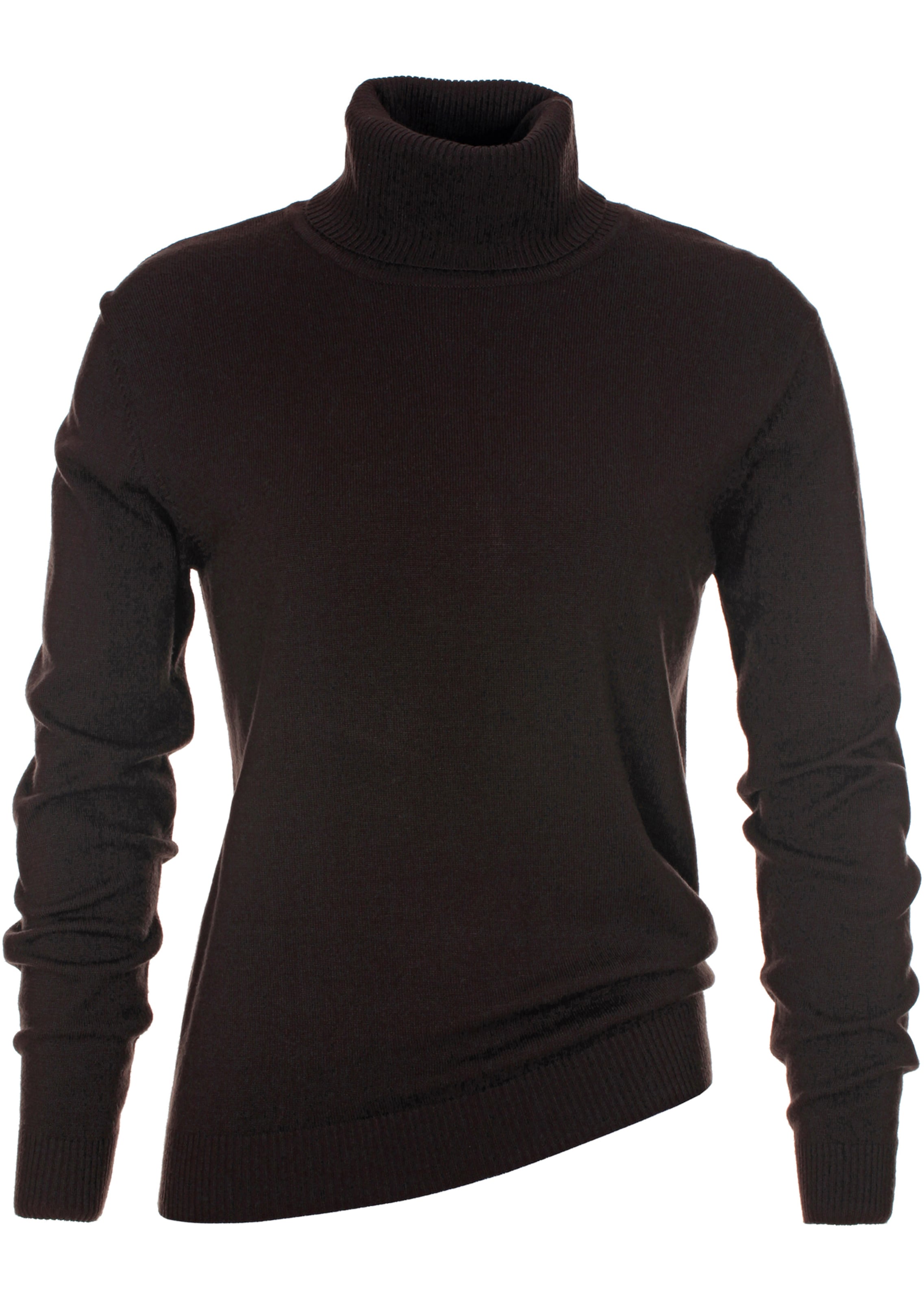 Strickpullover aus Viskose-Stretch