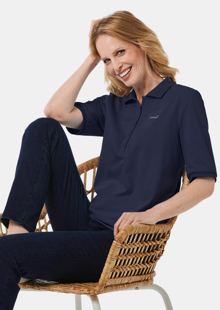 Poloshirt in hochwertiger Pikee-Qualität