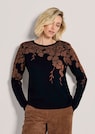 Pullover mit Blüten-Motiv thumbnail 1