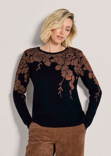 Pullover mit Blüten-Motiv thumbnail 1