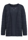 Pullover in Twinsetoptik mit feinem Ajour thumbnail 6