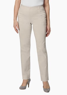 Onderhoudsarme broek CARLA van bengaline thumbnail 8