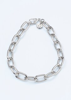 Chunky Gliederkette aus Metall thumbnail 3