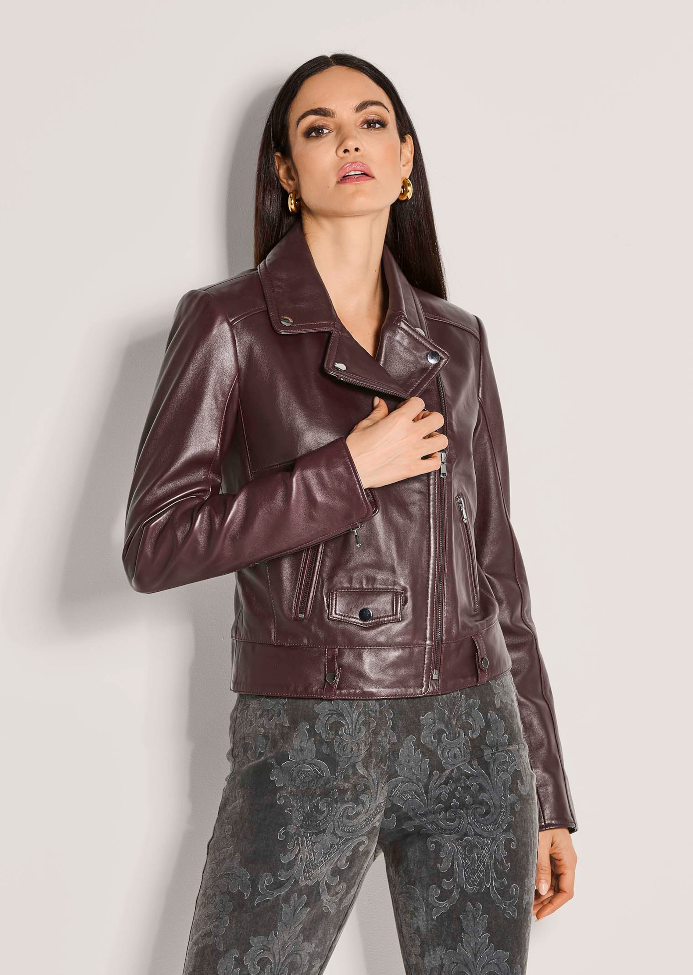 Lederjacke