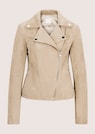 Bikerjacke aus Ziegenveloursleder thumbnail 6