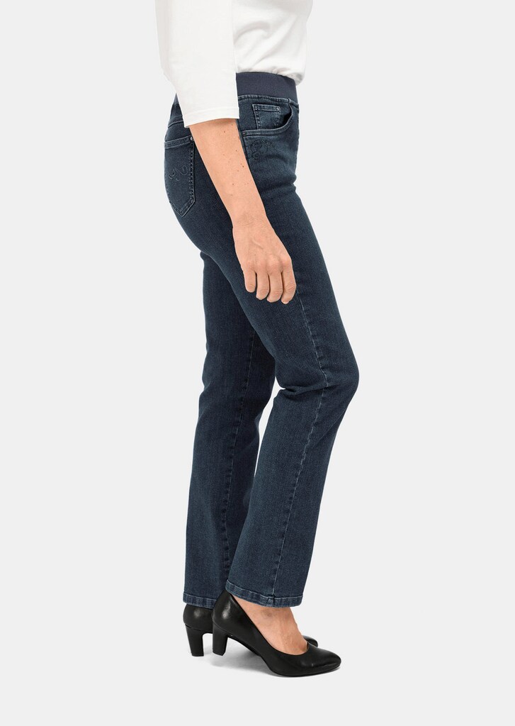 Jeansschlupfhose LOUISA mit Jerseybund
