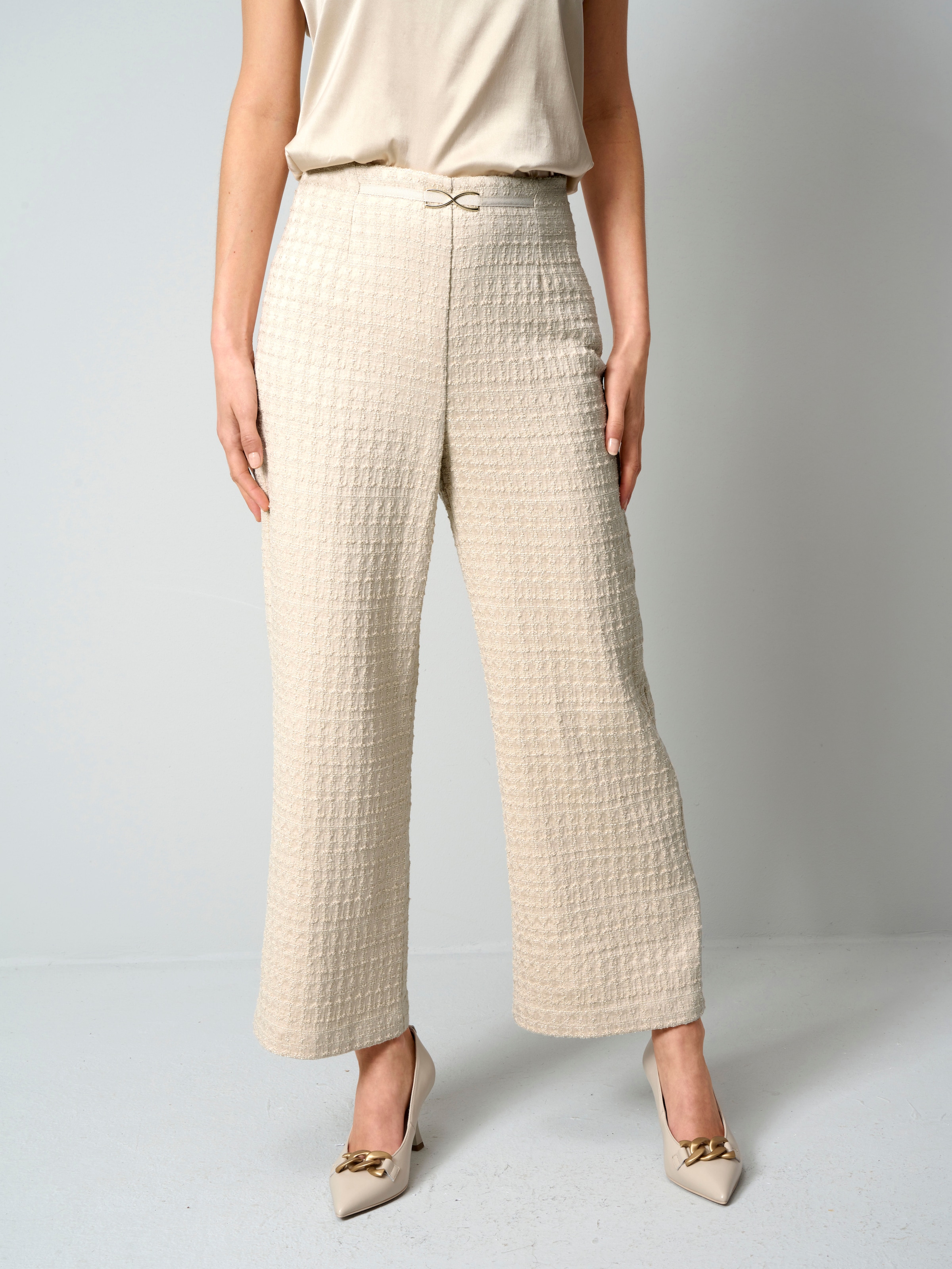 Culotte in Bouclé