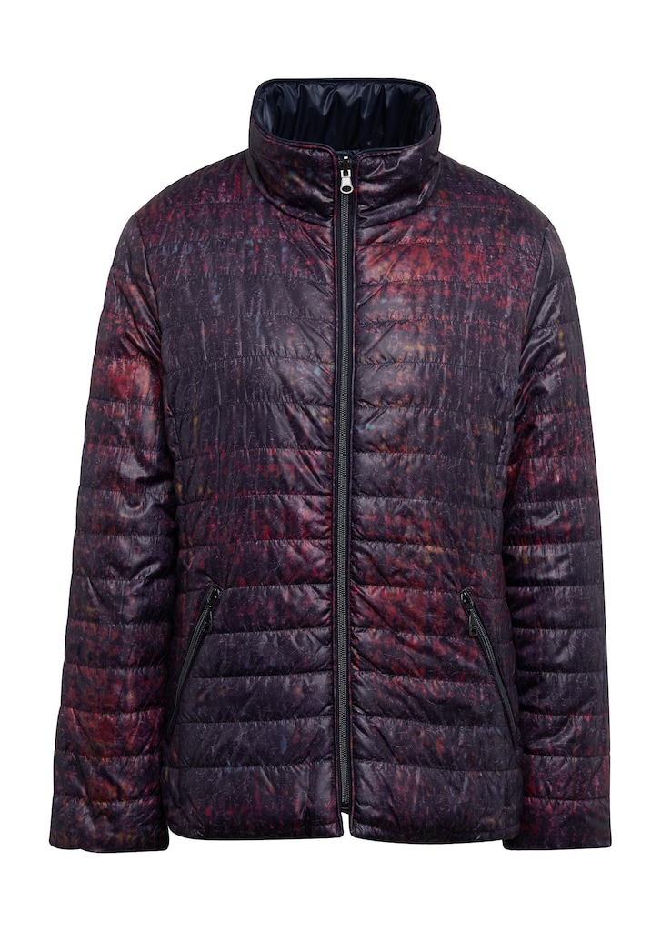 Veste légèrement ouatinée au bel imprimé