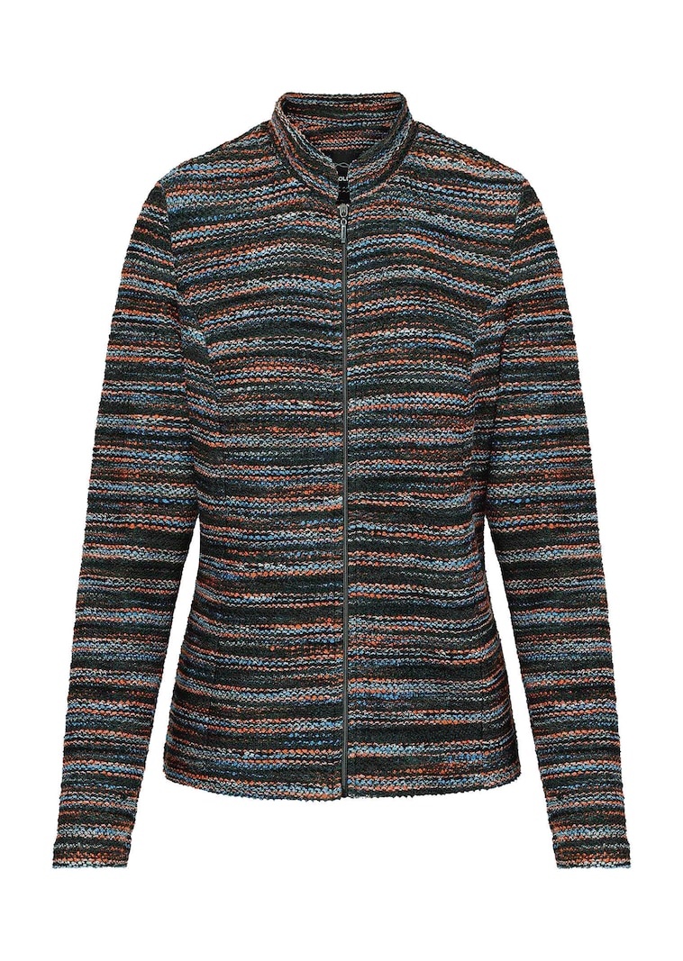 Veste en jersey bouclette