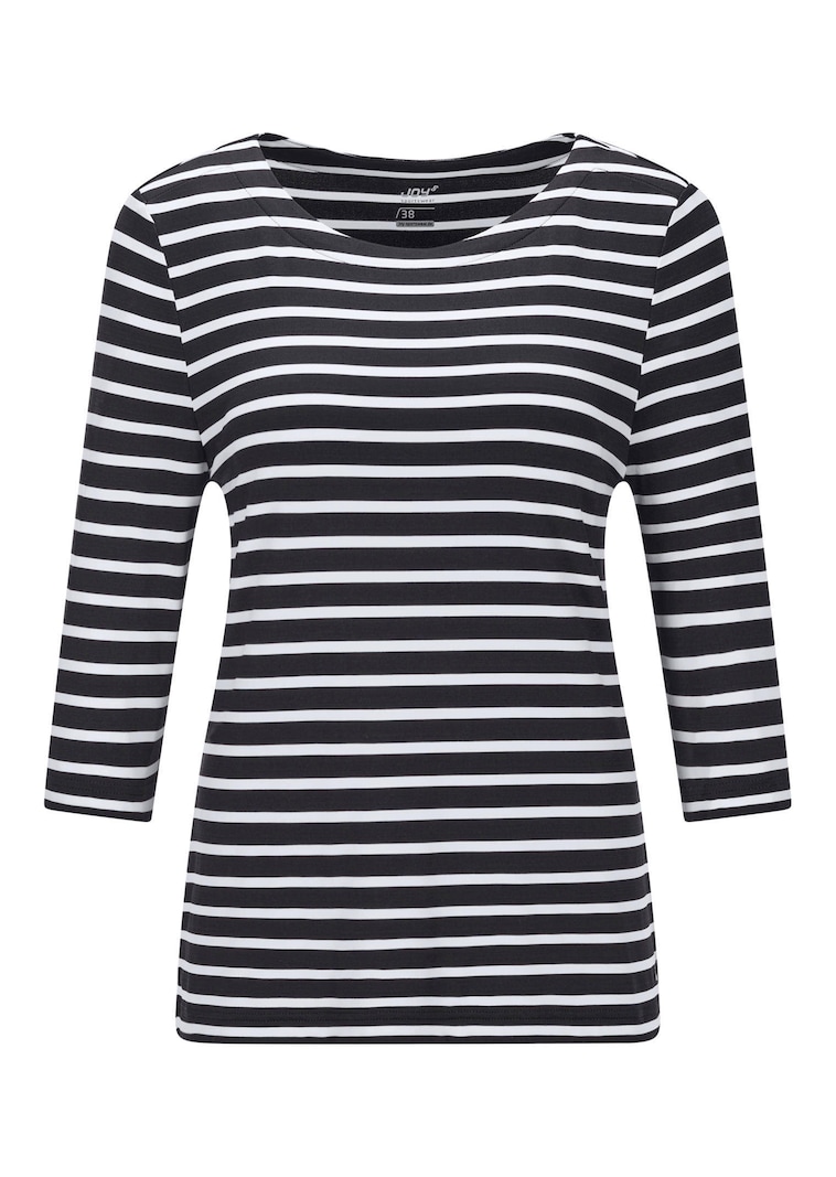 Gestreept shirt van jersey