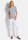 Jersey-Shirt mit Blumenprint thumbnail 2