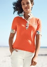Polo shirt with floral accents thumbnail 6