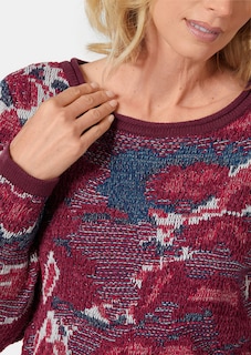 Pull à motif en tricot thumbnail 5