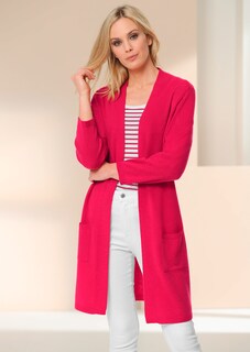 Modische Kaschmir-Longstrickjacke thumbnail 7