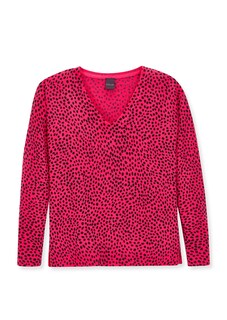 Oversize-Pullover mit abstraktem Leoprint thumbnail 6
