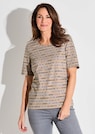 T-shirt en jersey avec motif à rayures thumbnail 5