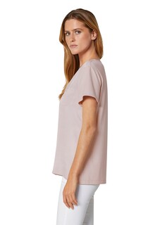 Blusenshirt im stylischen Material-Mix thumbnail 4