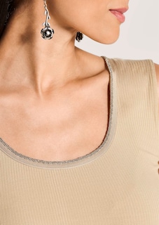 Träger-Top mit Glanz-Akzent thumbnail 5