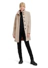 Manteau laineux avec motif à chevrons thumbnail 2