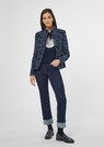 Tweed-Blazer mit Glanzgarn-Akzent thumbnail 2