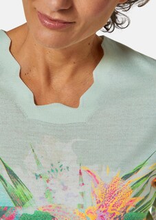 Hoogwaardig gedessineerde pullover met 3/4-mouwen van Di-Strick thumbnail 5
