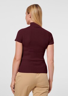 Short sleeve knitted jumper thumbnail 3
