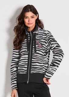 Fleecejacke im Animal Print thumbnail 5